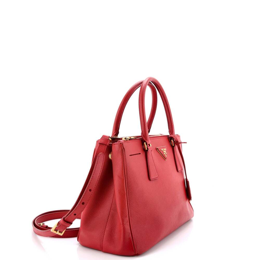 Prada Galleria Double Zip Tote Saffiano #234793P12B - Picture 2 of 7